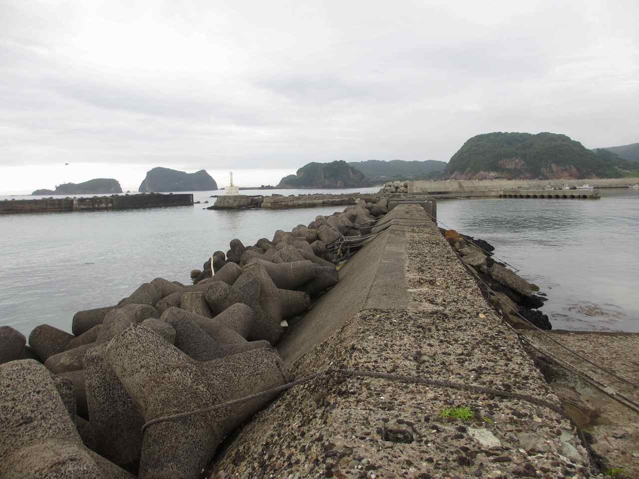島根県の海釣り・大田市・仁万漁港